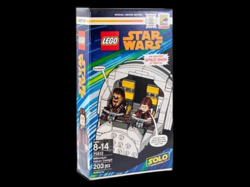 LEGO Star Wars Millenium Falcon Cockpit SDCC 2018 Exclusive Set 75512