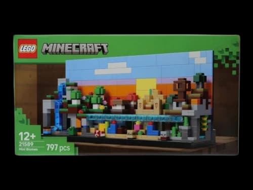 LEGO Minecraft Mini Biomes Set 21589