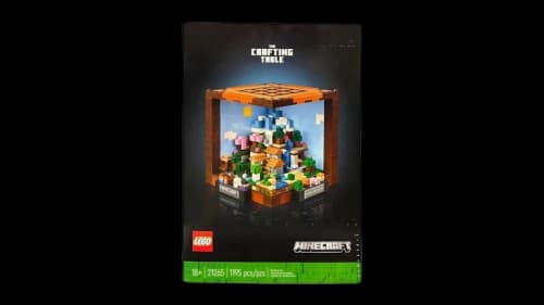 LEGO Minecraft The Crafting Table Set 21265
