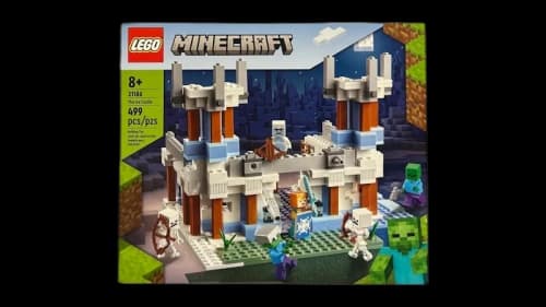 LEGO Minecraft The Ice Castle Set 21186
