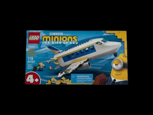 LEGO Minions: The Rise of Gru Minion Pilot in Training Set 75547