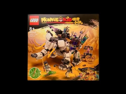 LEGO Monkie Kid Yellow Tusk Elephant Set 80043