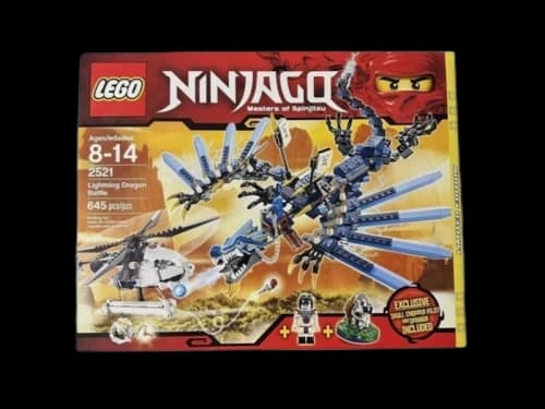 LEGO Ninjago Lightning Dragon Battle Set 2521