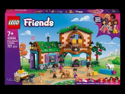 LEGO One Piece Pony Ranch & Stable Set 42654