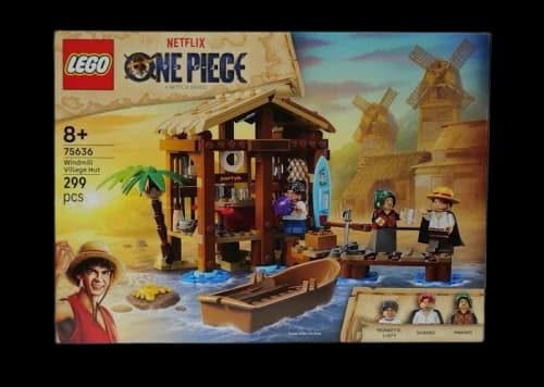 LEGO One Piece Windmill Village Hut Set 75636