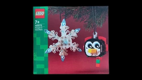 LEGO Penguin & Snowflake Set 40572