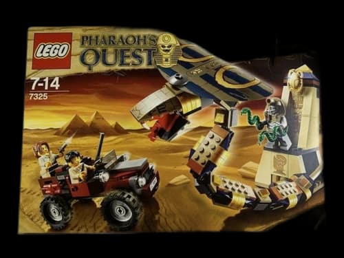 LEGO Pharaoh's Quest Cursed Cobra Statue Set 7325