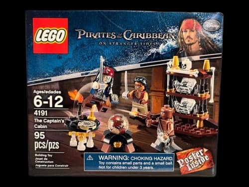 LEGO Pirates of the Caribbean The Captain's Cabin Set 4191