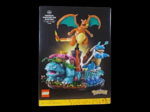 LEGO Pokemon Venusaur Charizard and Blastoise Set #72153