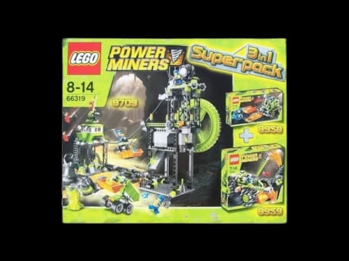 LEGO Power Miners Underground Mining Station Set 8709