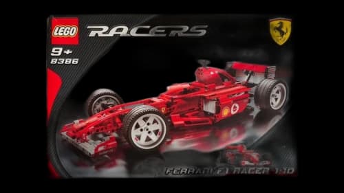LEGO Racers Ferrari F1 Racer 1:10 Set 8386