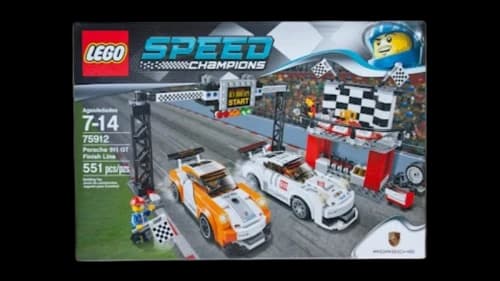 LEGO Speed Champions Porsche 911 GT Finish Line Set 75912