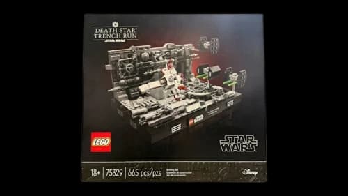 LEGO Star Wars Death Star Trench Run Diorama Set 75329