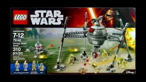 LEGO Star Wars Homing Spider Droid Set 75142
