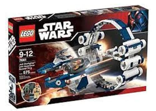 LEGO Star Wars Jedi Starfighter Hyperdrive Booster Ring Set 7661 White