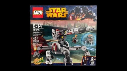 LEGO Star Wars Republic AV-7 Anti-Vehicle Cannon Set 75045