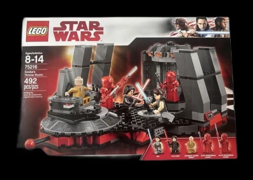 LEGO Star Wars Snoke's Throne Room Set 75216