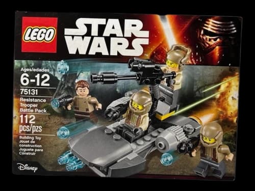 LEGO Star Wars The Force Awakens Resistance Trooper Battle Pack Set 75131