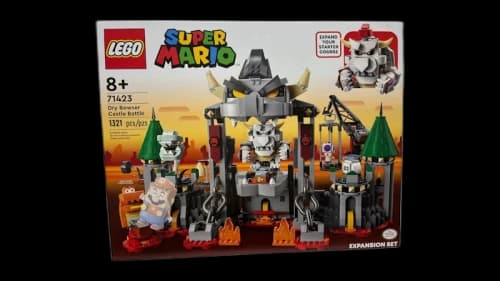 LEGO Super Mario Dry Bowser Castle Battle Expansion Set 71423