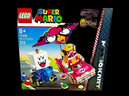 LEGO Super Mario Mario Kart Wario & King Boo Set 72038