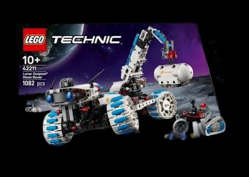 LEGO Technic Lunar Outpost Moon Rover Space Vehicle Set 42211