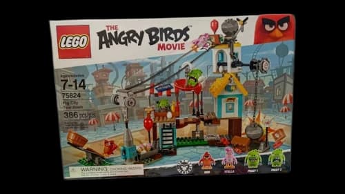 LEGO The Angry Birds Movie Pig City Teardown Set 75824