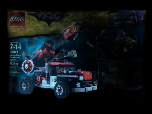 LEGO The LEGO Batman Movie Harley Quinn Cannonball Attack Set 70921