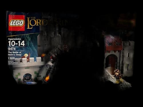 LEGO The Lord of the Rings The Battle of Helm's Deep Set 9474