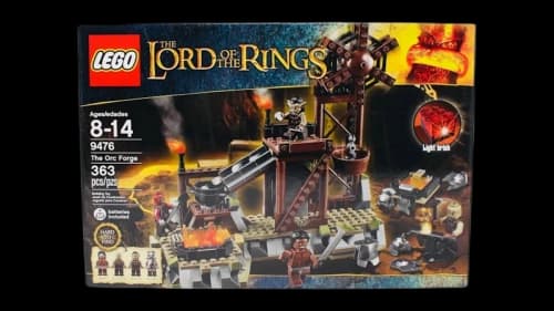 LEGO The Lord of the Rings The Orc Forge Set 9476