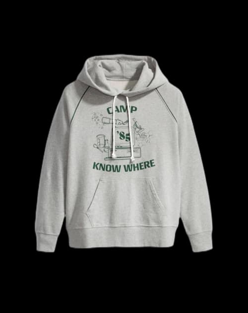 Levis x Stranger Things Camp Know Where Hoodie Grey