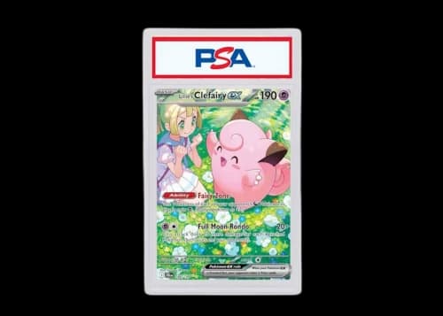 Lillie's Clefairy ex 2025 Pokémon Journey Together Holo 184/159 (PSA or BGS Graded)