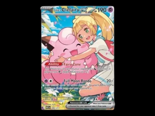 Lillie's Clefairy ex 2026 Pokémon Ascended Heroes Special Illustration Rare 280/217 (Ungraded)