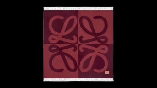 LOEWE Blanket Wool and Cashmere Beige/Ecru