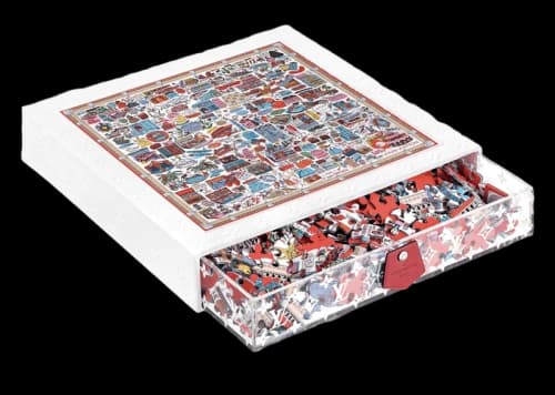 Louis Vuitton 200 Year Anniversey Jigsaw Puzzle GI0638 (529 Pieces) Multi