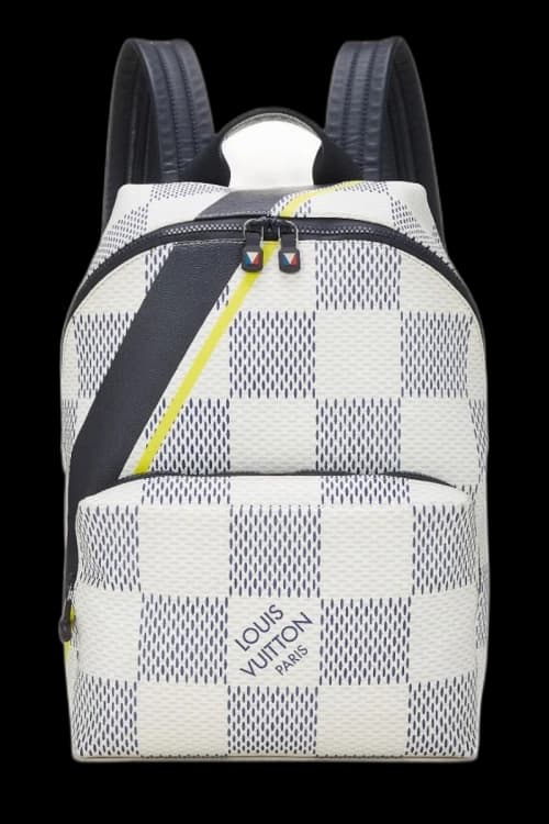 Louis Vuitton Backpack Apollo Damier Azur White/Blue/Yellow
