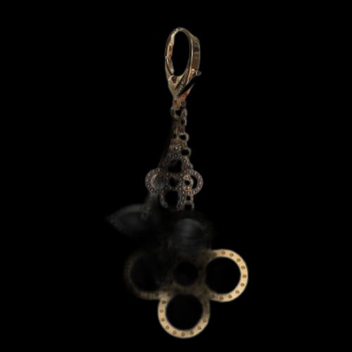 Louis Vuitton Bag Charm Tapage Silver/Gold