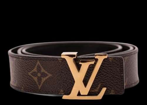 Louis Vuitton Belt Initiales Reversible Monogram 1W Noir Black/Brown