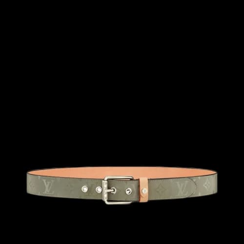 Louis Vuitton Belt Voyager Monogram 35mm Grey