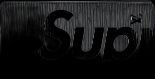Louis Vuitton x Supreme Brazza Wallet Epi Black