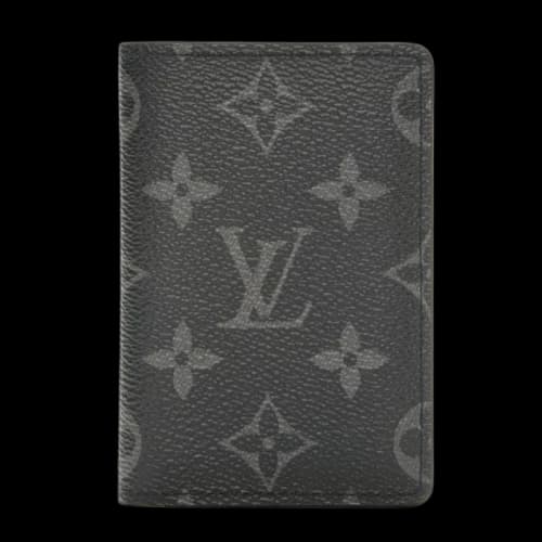 Louis Vuitton Pocket Organizer Monogram Eclipse Black/Grey