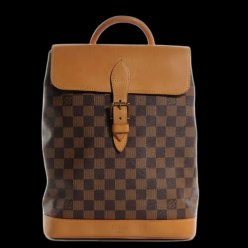 Louis Vuitton Centenaire Soho Backpack Damier Ebene Brown