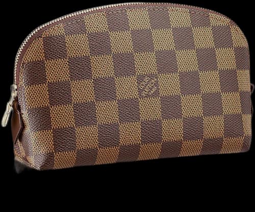 Louis Vuitton Cosmetic Pouch Damier Ebene Brown