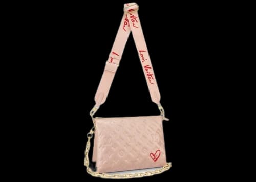 Louis Vuitton Limited Edition Coussin PM Monogram Pink Lambskin