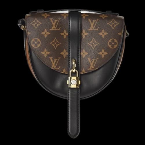 Louis Vuitton Crossbody Chantilly Lock Monogram Reverse Noir Black