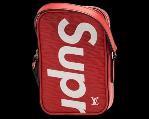 Louis Vuitton x Supreme Danube Epi PPM Red