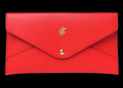Louis Vuitton Envelope Pouch Veau Cachemire Chinese New Year Rat Red