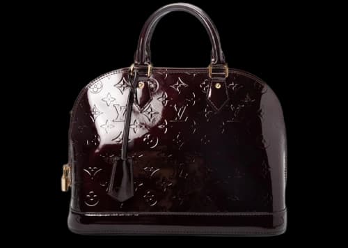 Louis Vuitton Alma Monogram Vernis PM Amarante