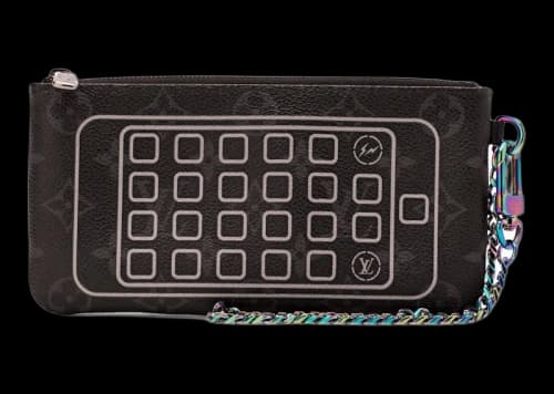 Louis Vuitton x fragment iPhone Pouch Monogram Eclipse Black
