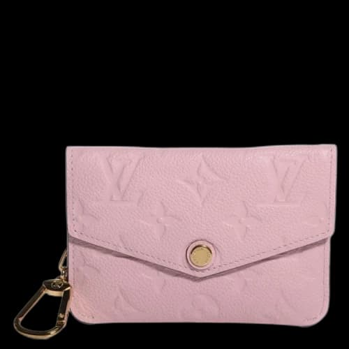 Louis Vuitton Key Pouch Monogram Empreinte Rose Ballerine