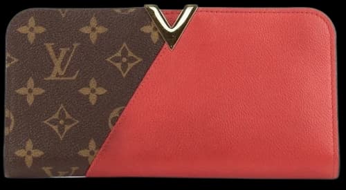 Louis Vuitton Kimono Wallet Monogram Brown Cherry